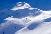 Devoluy : Dunes de neige dans le vallon d'Ane