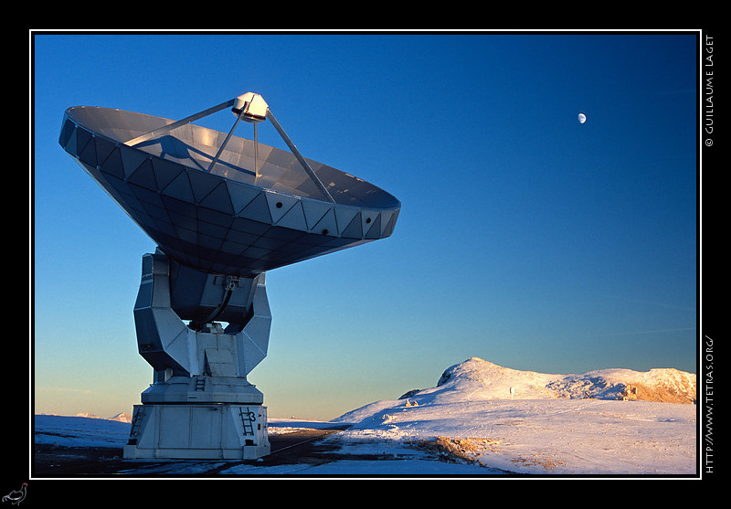 Dvoluy : Les antennes de l'Institut de radio-astronomie millimtrique (IRAM) sur le plateau de Bure