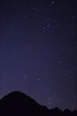 Queyras : Nuit etoilee sur le Grand Pic de Rochebrune