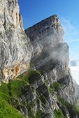 Vercors : La vire de Serre-Brion et les falaises du Ranc Traversier