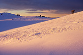 Vercors : Sur le Glandasse, un rayon de soleil entre deux chutes de neige