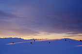Vercors : Sur le Glandasse, eclaircie entre deux chutes de neige