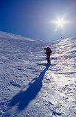 Ecrins : Montee a ski de rando dans le Valjouffrey