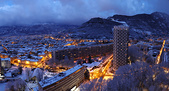 Grenoble sous la neige