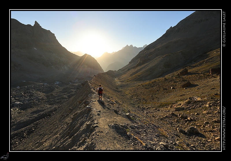 Photo : La moraine de Bonnepierre, crins 
