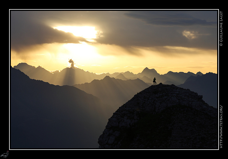 Photo : Les crins depuis le Dvoluy 

