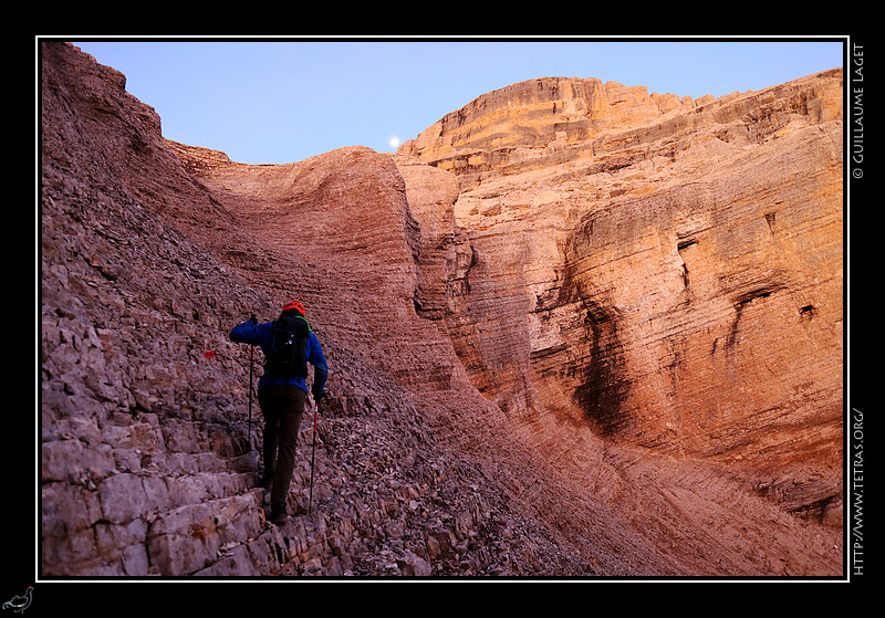Photo : Sous le col de l'Obiou, Dvoluy 

