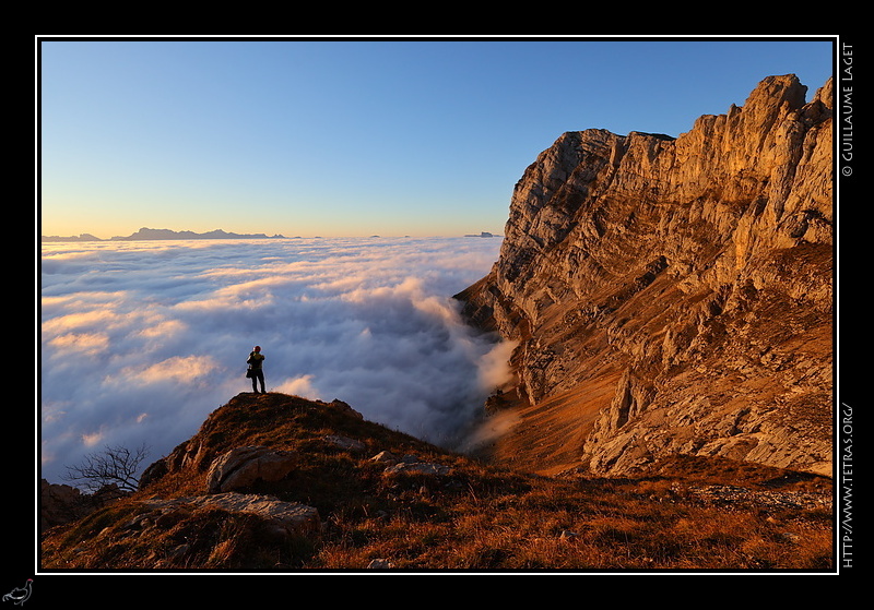 Photo : Vercors, sous les falaises 
