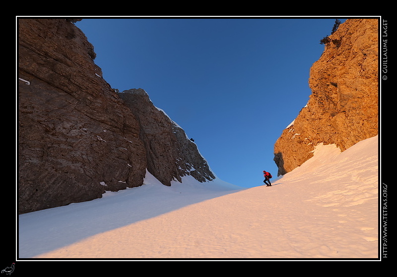 Photo : Pas de Berri�ves, Vercors 
