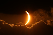 Eclipse partielle de soleil