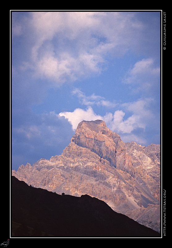 Alpes du Sud : Le Brec de Chambeyron, en montant au col de Vars