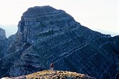 Mercantour : Devant la plus imposante Tour du lac d'Allos
